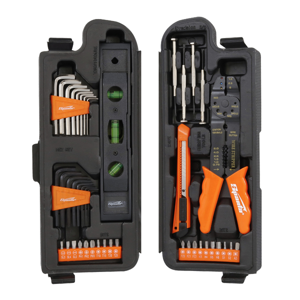 Kit de Ferramentas Sparta Aço Carbono com Maleta 129 Peças - Yuri Ferramentas