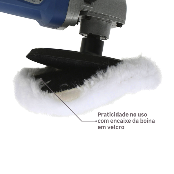 Politriz Angular Dexter 7'' 1250W 220V A7188-DP - Yuri Ferramentas