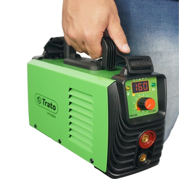 Máquina Solda Inversora 160a Mma Tiglift Tin160 Bivolt Trato - Yuri Ferramentas