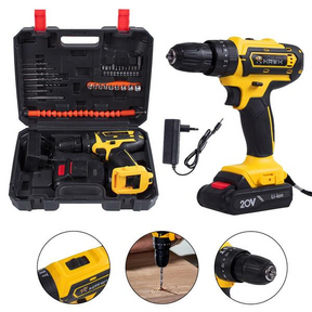 Parafusadeira E Furadeira Hawk 20v Impacto – Bateria Li-íon 1.5ah, Bivolt - Yuri Ferramentas