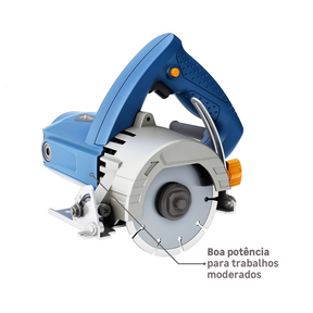 Serra Mármore Dexter 1200W 110mm 127V (110V) 1200MC2-110.5AA1 - Yuri Ferramentas